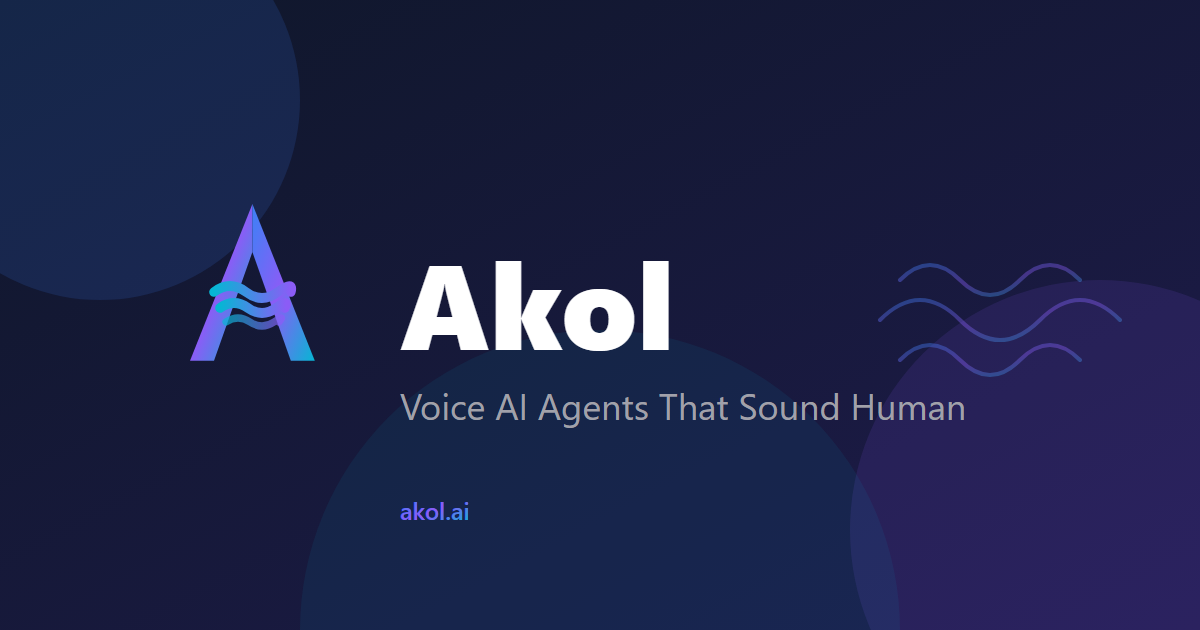 Akol - AI-Powered Voice Agents for Business